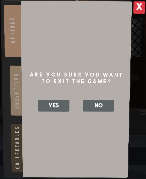 Warning page