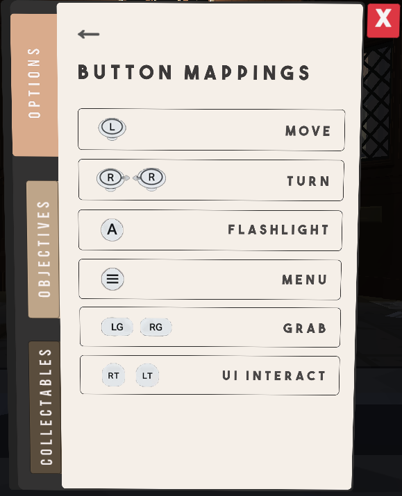 Button overview